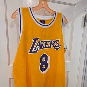 Los Angeles Lakers Late 90's Gold Kobe Bryant #8 Jersey (XL)